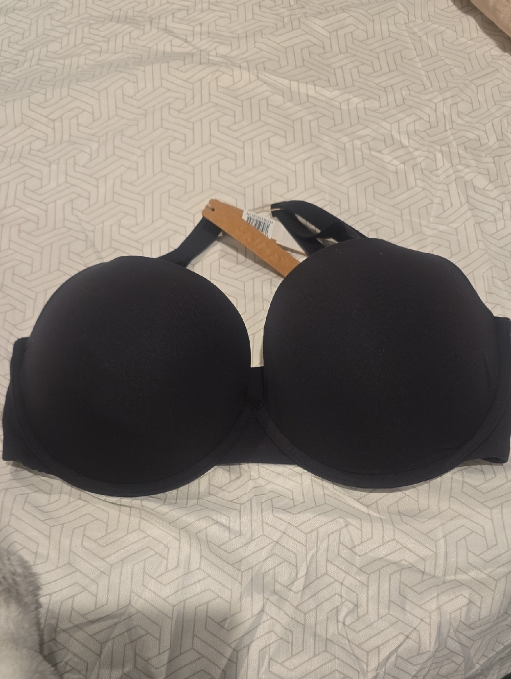 SKIMS Black Smooth T-Shirt Bra